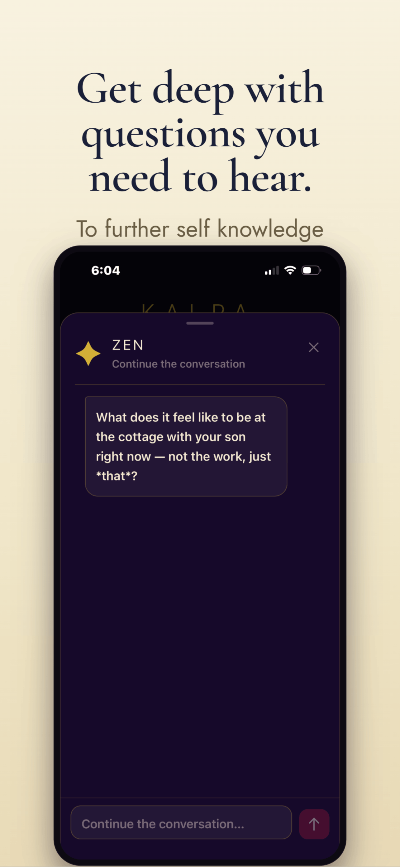 Kalpa — Deep coaching conversations